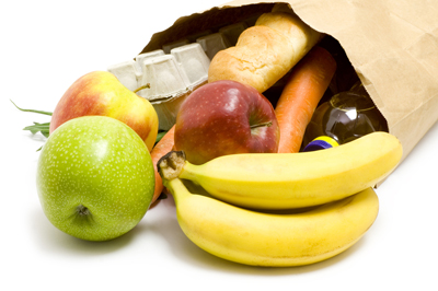 bag of food