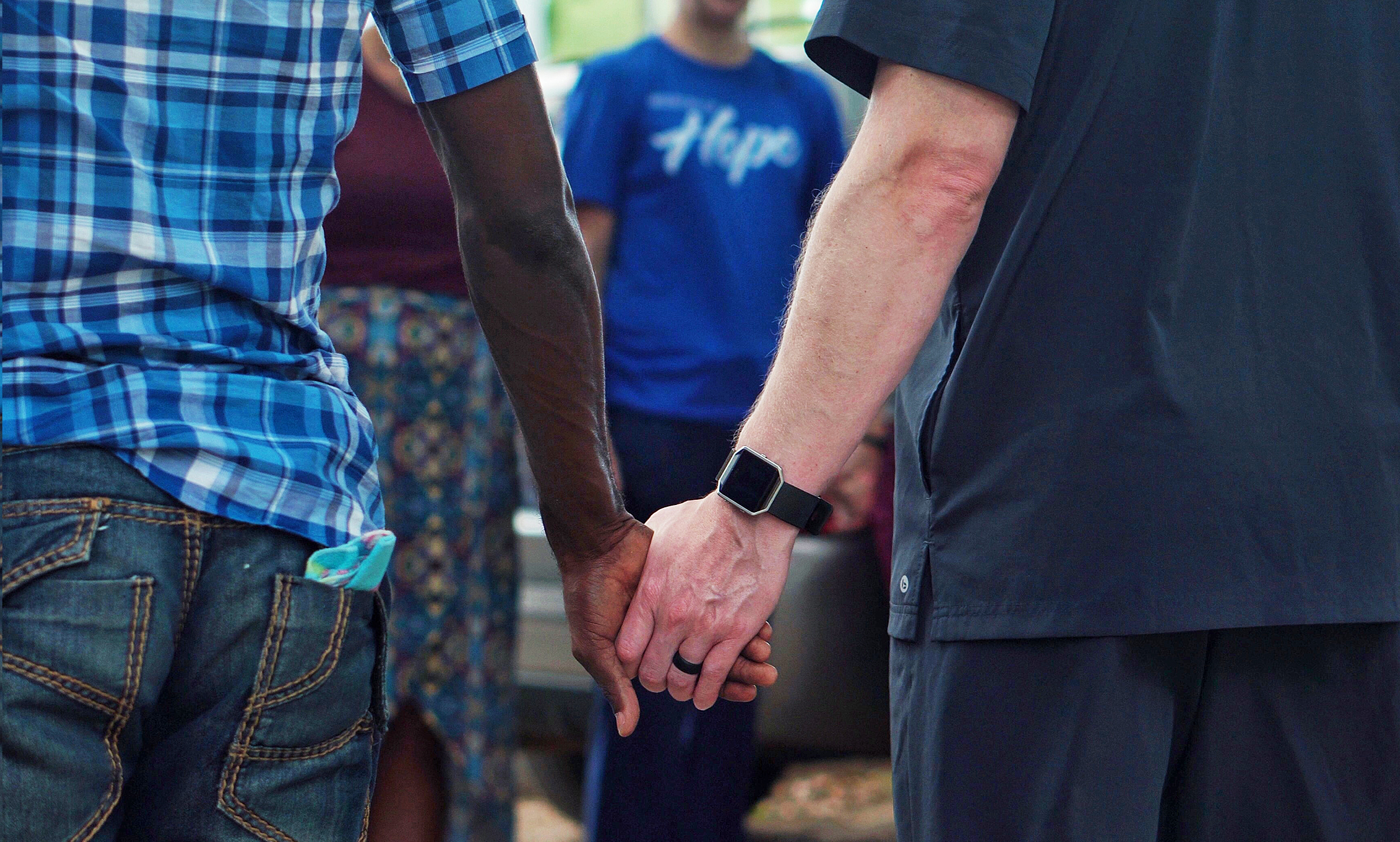 Connecticut 2020 Census men holding hands influence in Washington