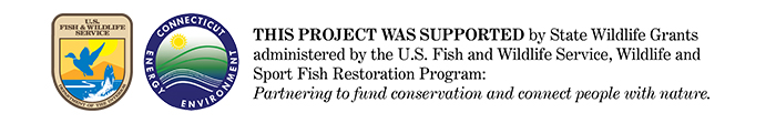 Tagline showing support of the State Wildlife Grants Program.