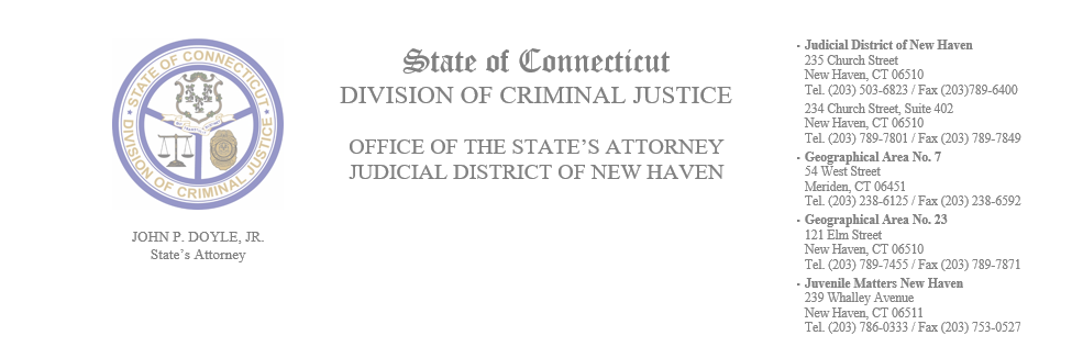 new haven doyle letterhead