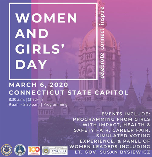 Women and Girls' Day at the Connecticut State Capitol