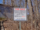 View of Bid Sign