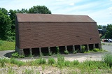 View from west side of property looking east