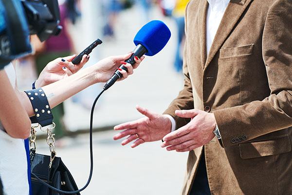 Person on Mic