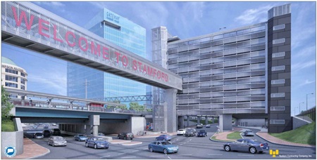 0301-0047 Rendering of Proposed Garage from Washington Boulevard 0301-0047 Rendering of Proposed Garage from Washington Boulevard