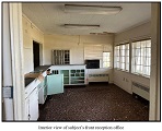 reception room in building