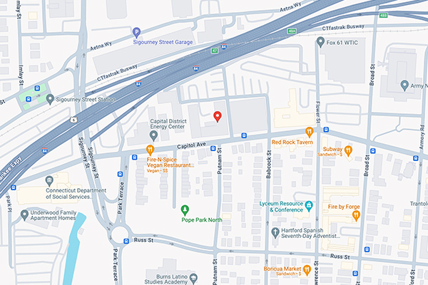 Contact us Map