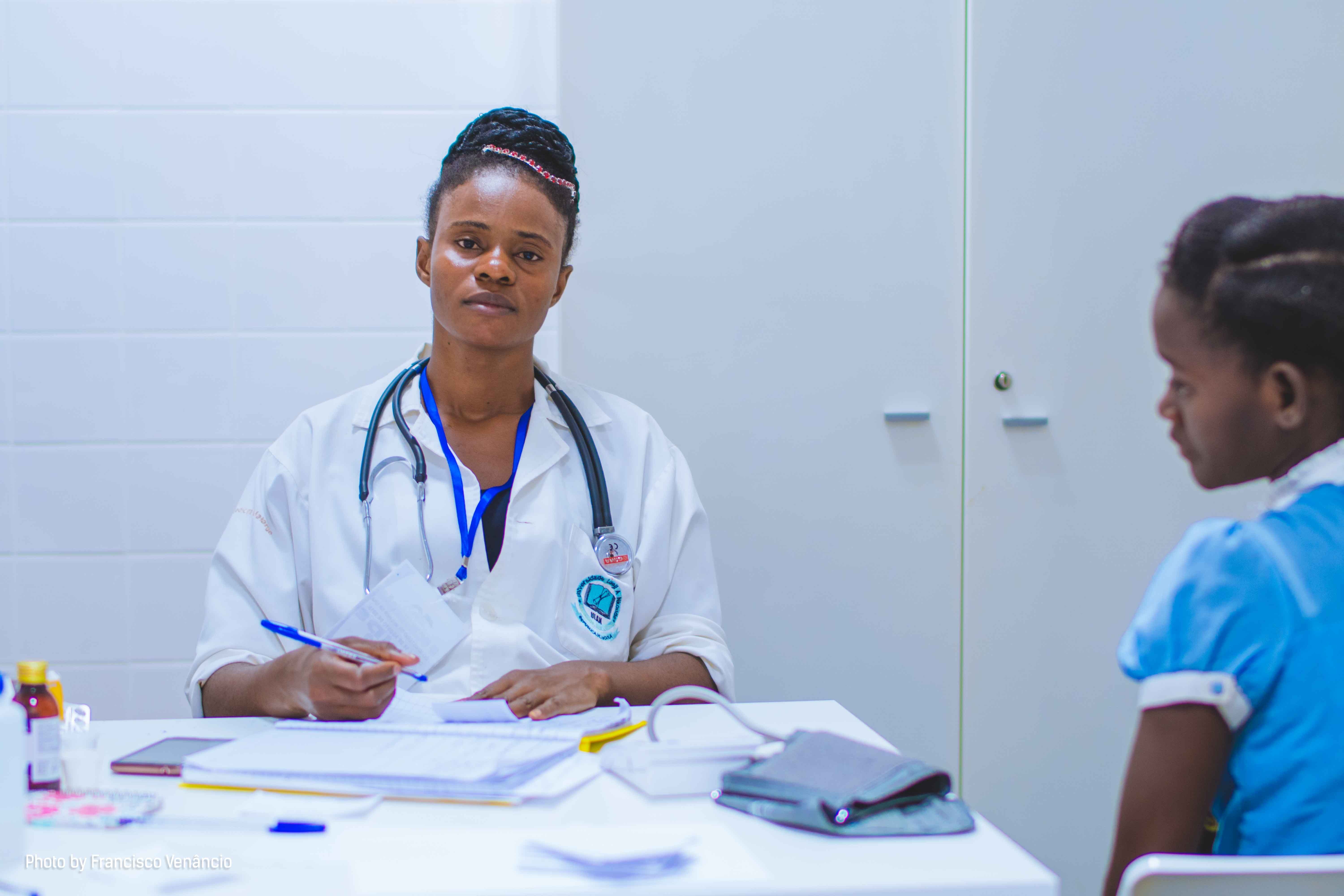 doctor taking notes