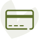 Icon of a credit card
